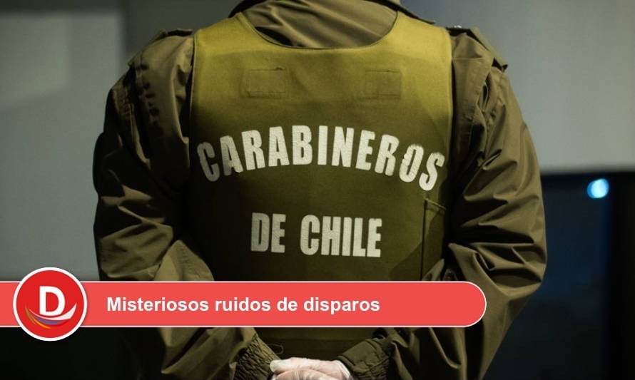 Carabineros realizará rondas preventivas ante denuncias de fuegos artificiales