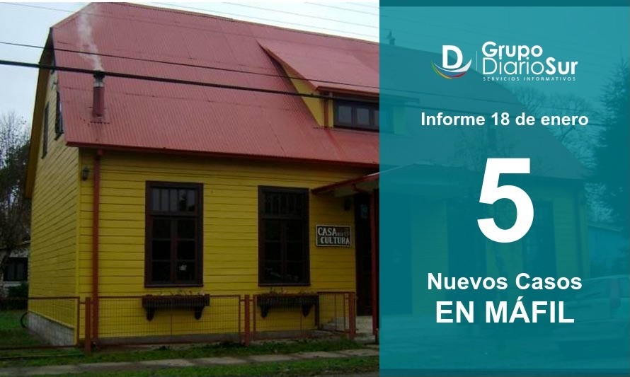 Continúa disminución de casos activos en Máfil