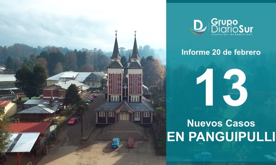 Panguipulli llega a los 60 casos activos