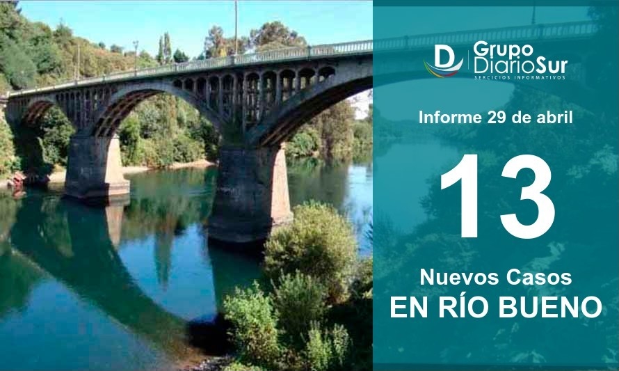 Río Bueno mantiene casi las mismas cifras de casos