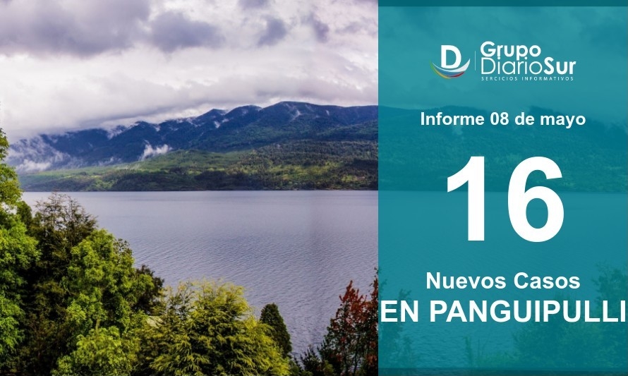 Menor de 5 años es uno de los 16 contagios de Panguipulli