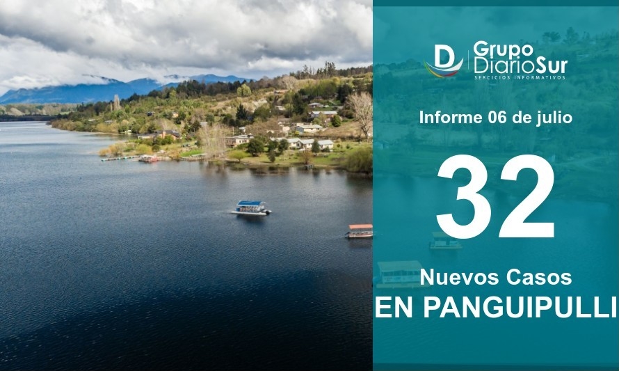 Panguipulli se convierte en la comuna con más casos activos a nivel regional