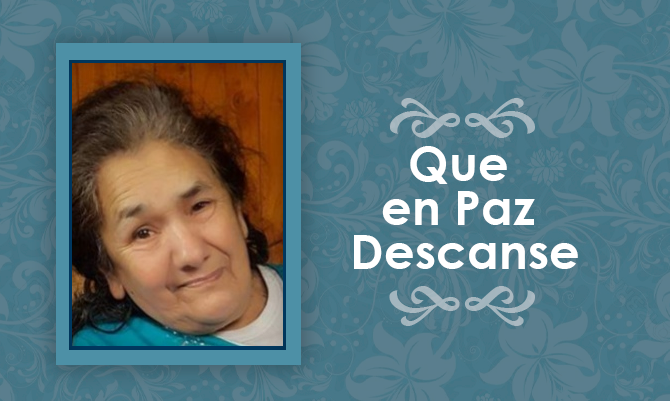[Defunción] Falleció Rosa Gladis Saavedra Ojeda Q.E.P.D
